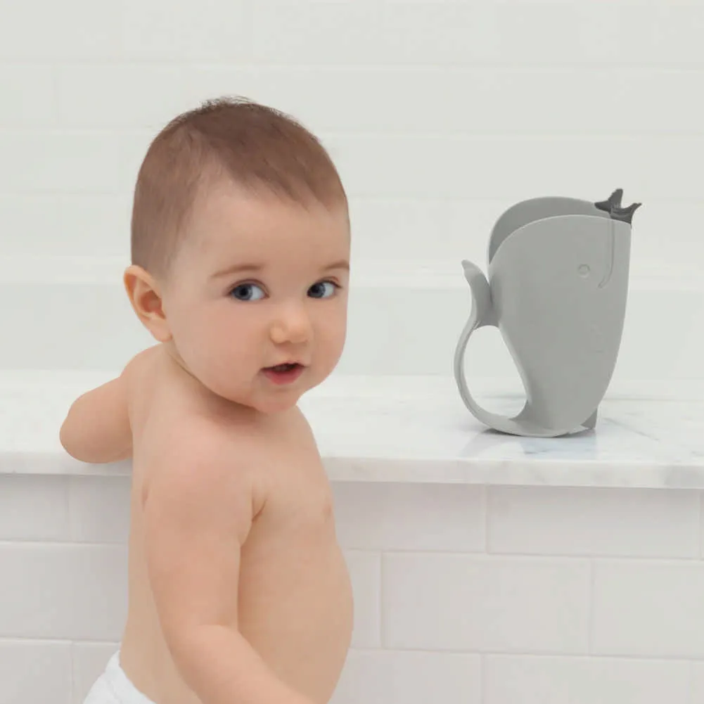 Skip Hop Moby Waterfall Bath Rinser - Grey