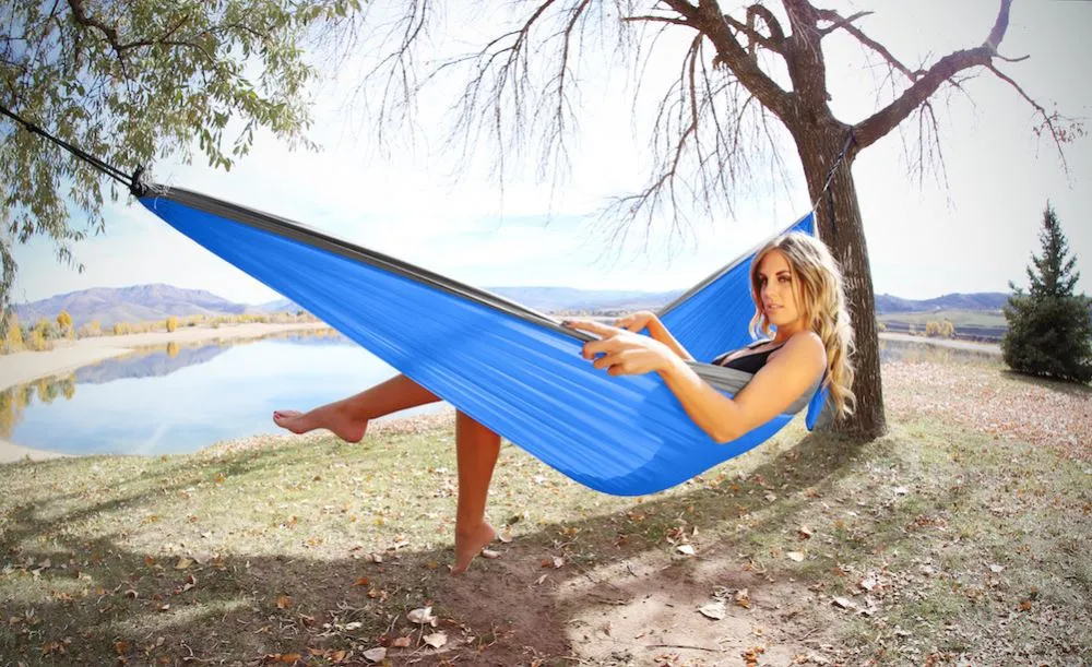 Ultimate Hammocks Single Blue