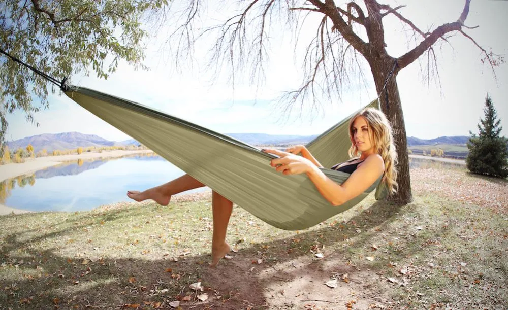 Ultimate Hammocks Single Green