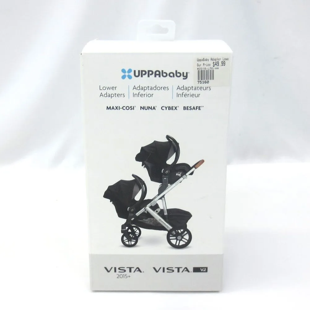 UPPAbaby VISTA/CRUZ V2 Upper Car Seat Adapter - Maxi-Cosi/Cybex/Nuna (90802) (Open Box)